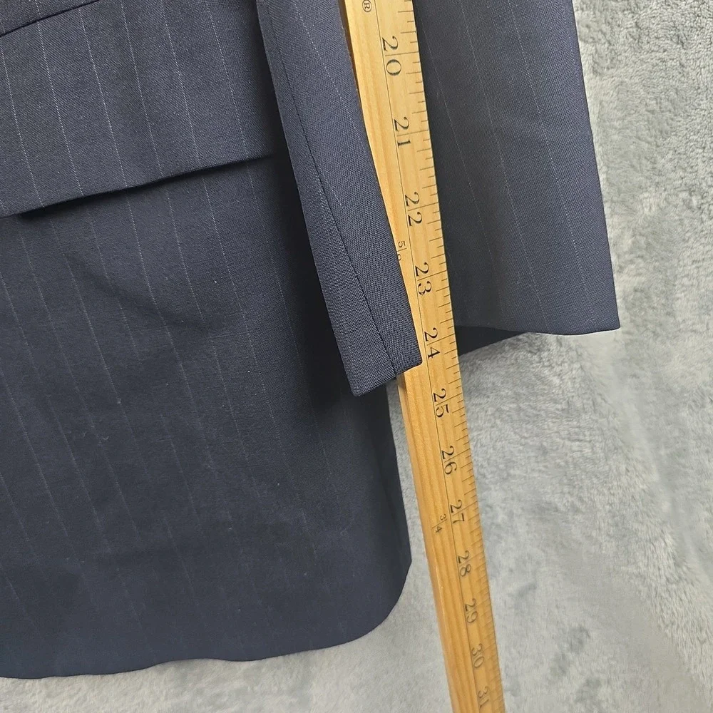 Brooks Brothers Brookease Blazer Mens 43R Dark Gray Sport‎ Coat Jacket 100% wool
